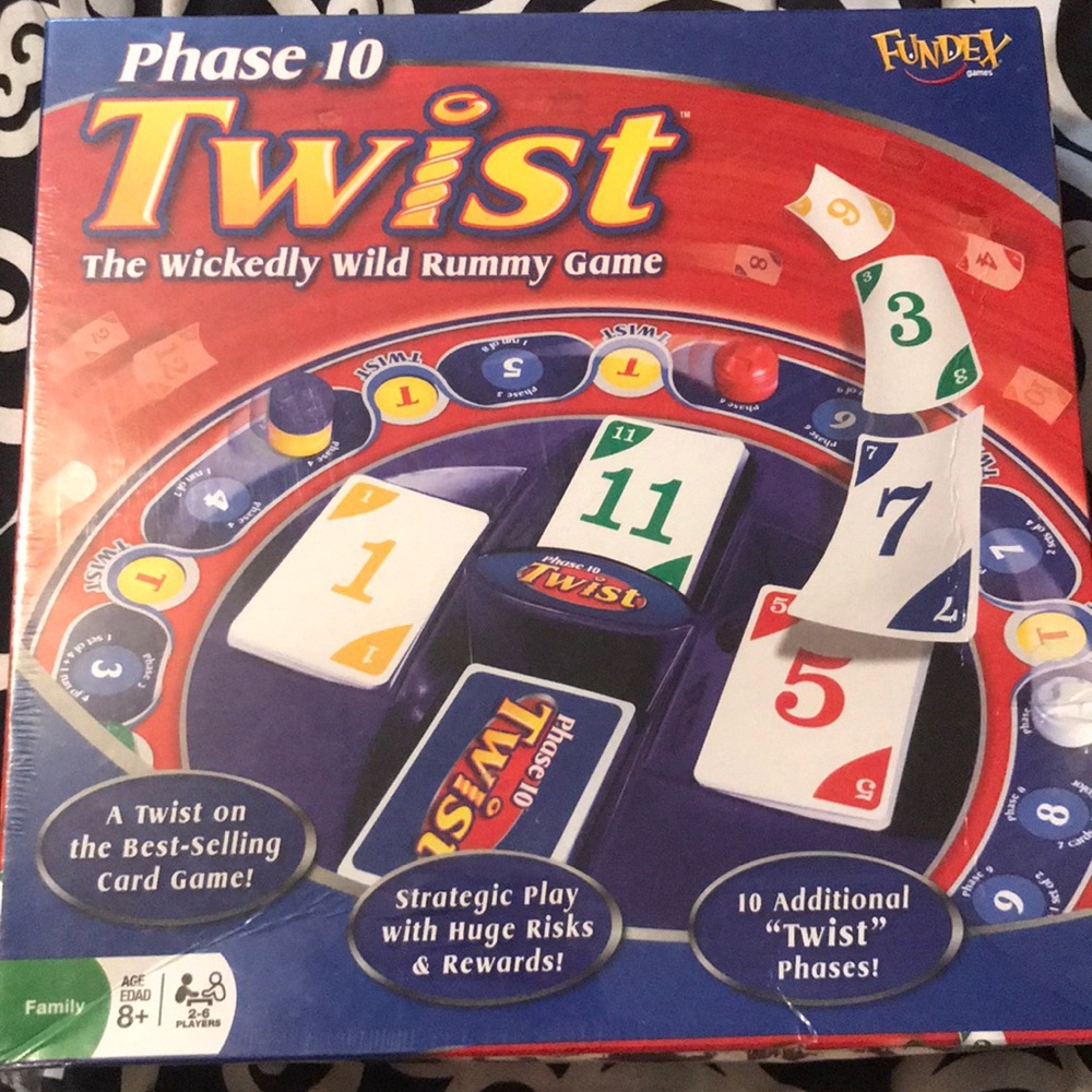 Brand new phase 10 twist game- plastic wrapped